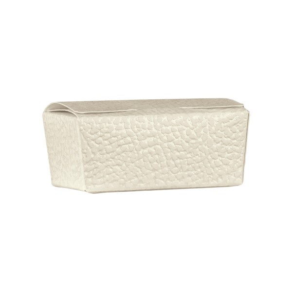 Schokoladenverpackung BALLOTTIN weiß creme (70x45x30 mm)