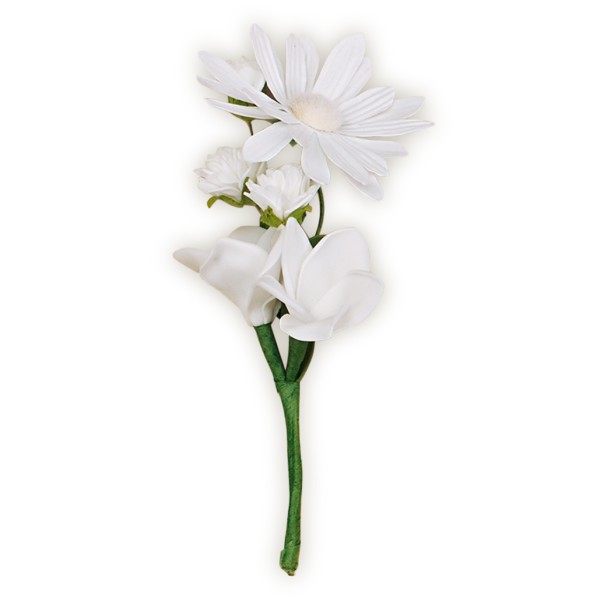 Dekoration Blumen PICK FIORI ASS. BIANCHI (H. 200 mm)