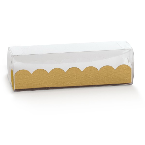 Geschenkschachtel ASTUCCIO CON VASCHETTA gold (160x50x50 mm)