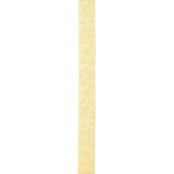 Geschenkband strohgelb FIORI PAGLIERINO (15 mm x 50 m)