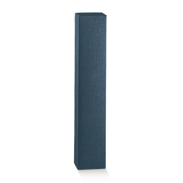 Flaschenkarton für 1 Flasche stehend blau (115x115x430 mm)