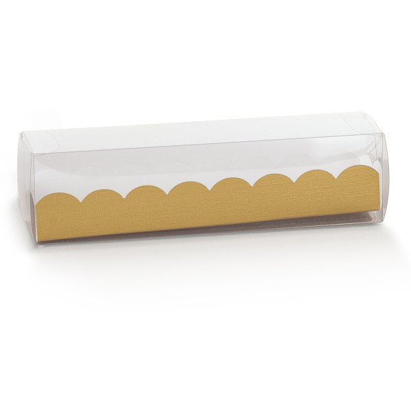 Geschenkschachtel ASTUCCIO CON VASCHETTA gold (190x50x50 mm)