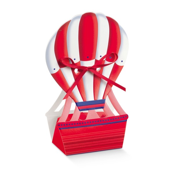 Geschenkschachtel MONGOLFIERA mehrfarbig (60x40x145 mm)