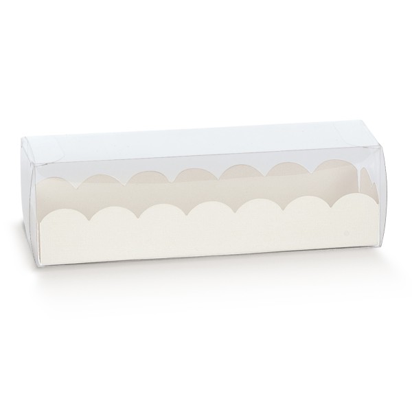 Geschenkschachtel ASTUCCIO CON VASCHETTA weiß (160x50x50 mm)