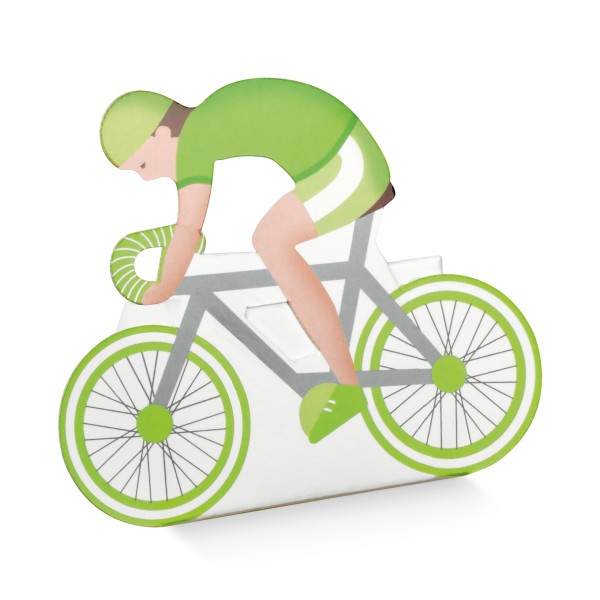 Schachtel BICICLETTA mehrfarbig (60x35x85 mm)
