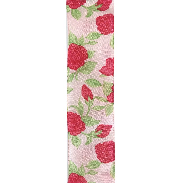 Geschenkband rot ROSE ROSSE (35 mm x 25 m)