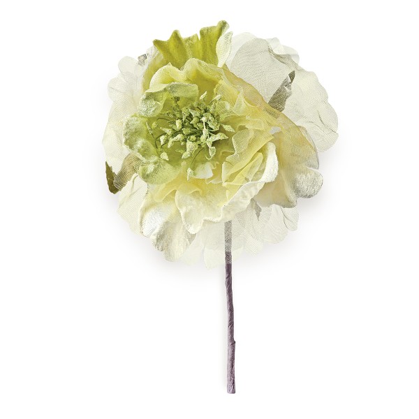 Dekoration Blume PEONIA VERDE (Ø90 mm)