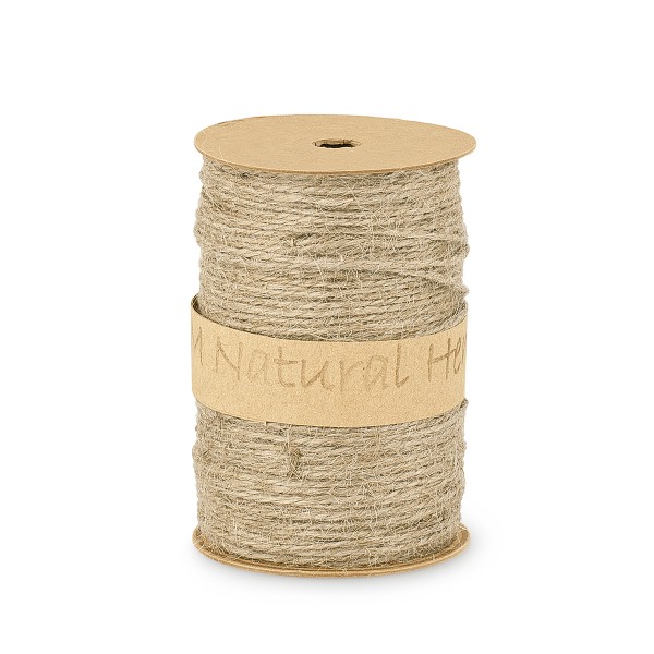 Geschenkband braun ROTOLO JUTA NATURALE (2 mm x 100 m)