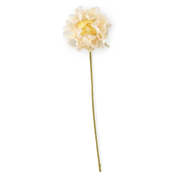 Dekoration Blume PICK ROSA BICOLOR GLITT.GIALLA (Ø40 mm)
