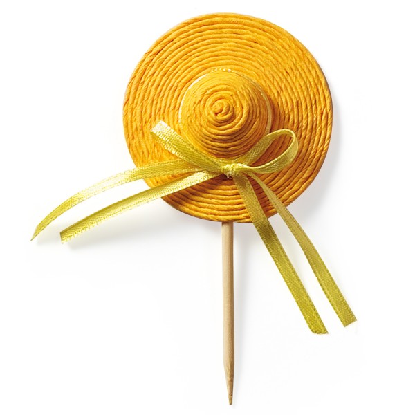 Dekoration CAPPELLINO GIALLO (⌀55 mm)