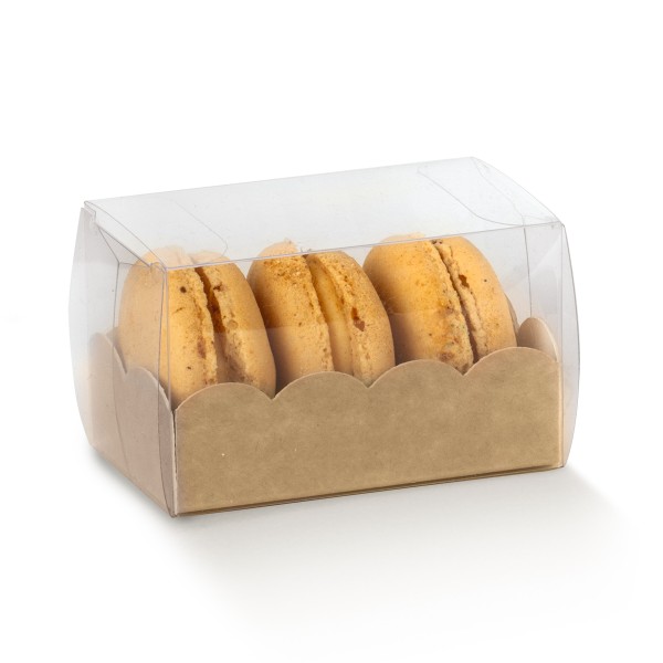 Geschenkschachtel ASTUCCIO CON VASCHETTA braun (80x50x50 mm)