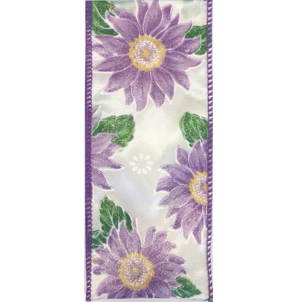 Geschenkband violett FIORE VIOLA (63 mm x 25 m)