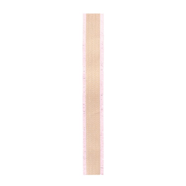 Geschenkband rosa FRANGE LUREX ROSA (30 mm x 25 m)