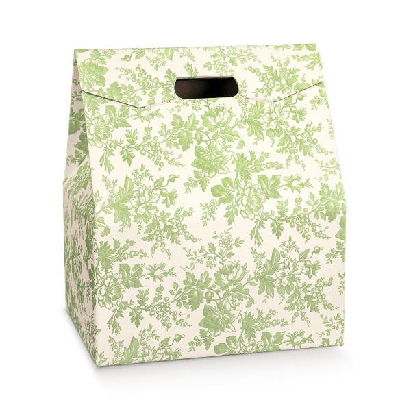 Geschenkkarton BAULOTTO NEW grün (330x250x390 mm)