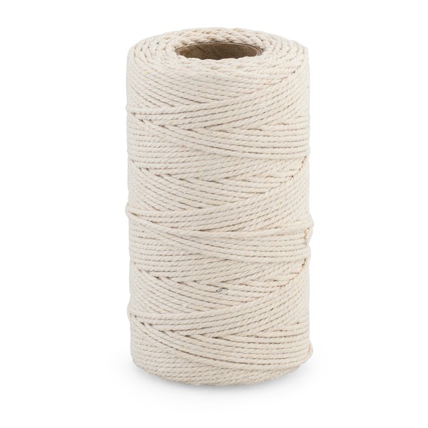Geschenkband elfenbein SPAGO COTONE AVORIO (2 mm x 100 m)