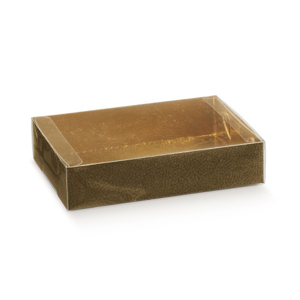 Geschenkschachtel ASTUCCIO C/VASSOIO braun (255x205x40 mm)