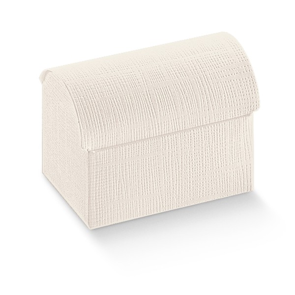 Schachtel Truhe weiß (70x45x52 mm)