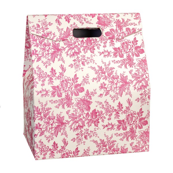 Geschenkkarton BAULOTTO NEW fuchsia (330x250x390 mm)