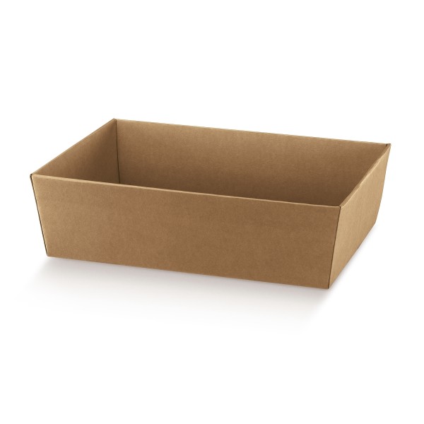 Präsentkorb konisch VASSOIO CONICO braun (90x90x75 mm)
