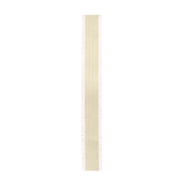 Geschenkband elfenbein FRANGE LUREX AVORIO (30 mm x 25 m)
