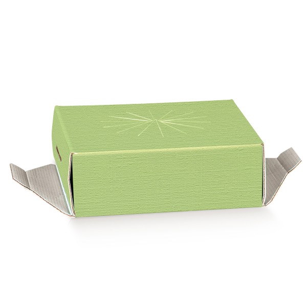 Boden für Schachtel NO FONDO grün (180x180x50 mm)