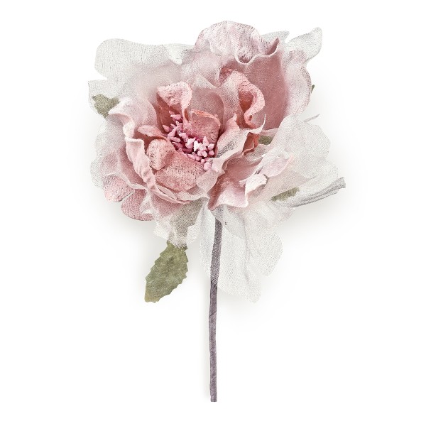 Dekoration Blume PEONIA ROSA (Ø90 mm)